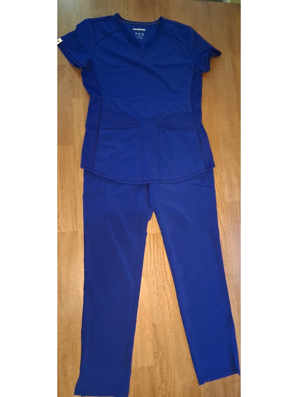 Scrubstar Electric Blue Scrub Set XS